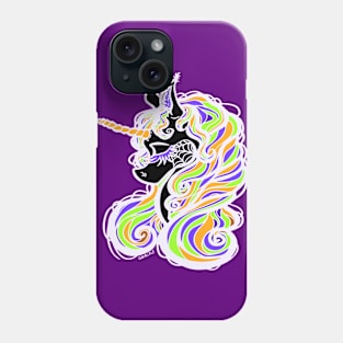 Halloween Night Unicorn Phone Case