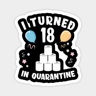 I Turned 18 In Quarantine Magnet