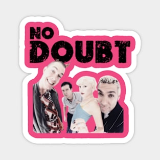 no doubt vintage retro style Magnet