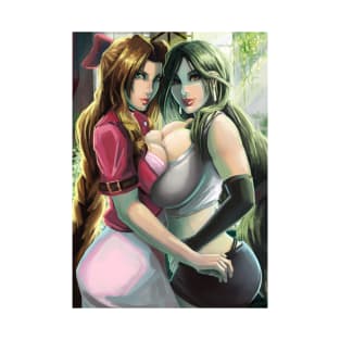 Tifa and Aerith T-Shirt