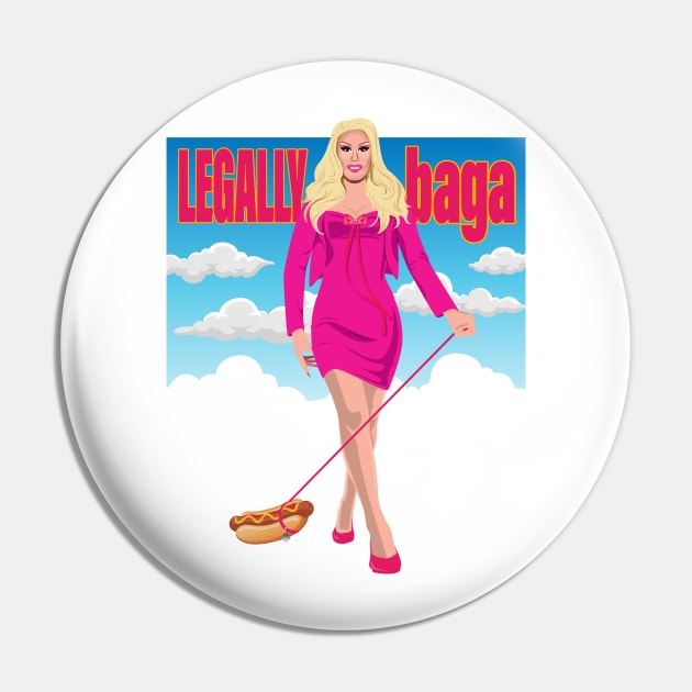 Rita Baga from Drag Race Canada Pin by dragover