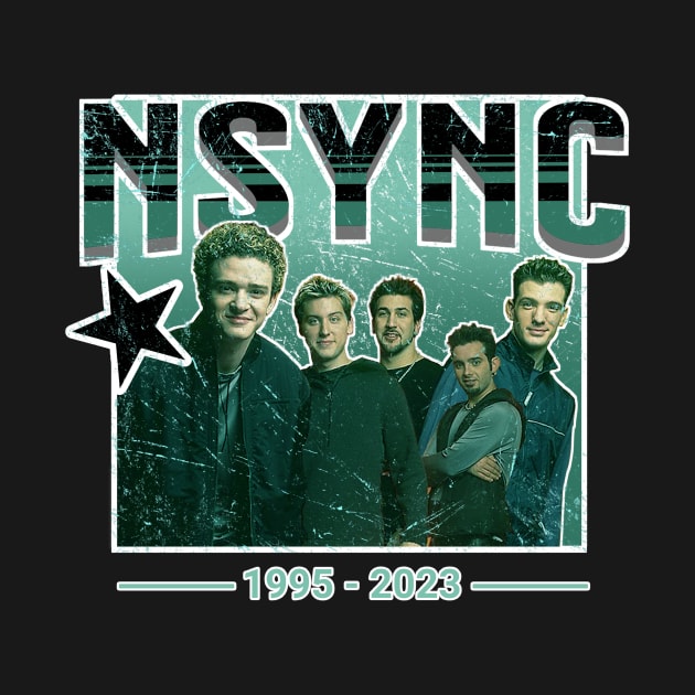 Nsync Green Vintage 90s by top snail