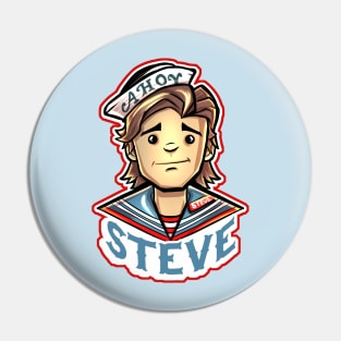 Steve Stranger Things 3 Scoop Troop Pin