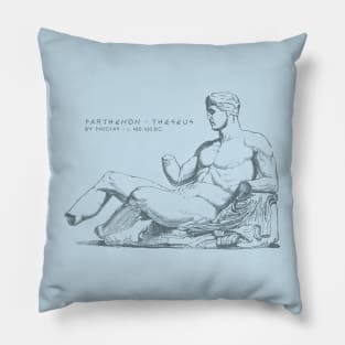 Ancient Greek Parthenon Theseus #2 Pillow