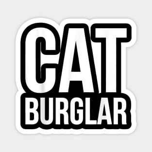 Funny Cat Burglar Outlaw Hief Magnet