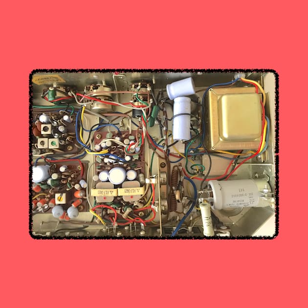 1960s Solid State Radio Circuit Board by Glenn’s Credible Designs