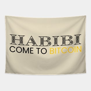 Habibi Come To Bitcoin Tapestry