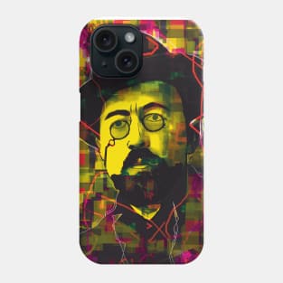 Anton Pavlovich Chekhov in Color Phone Case