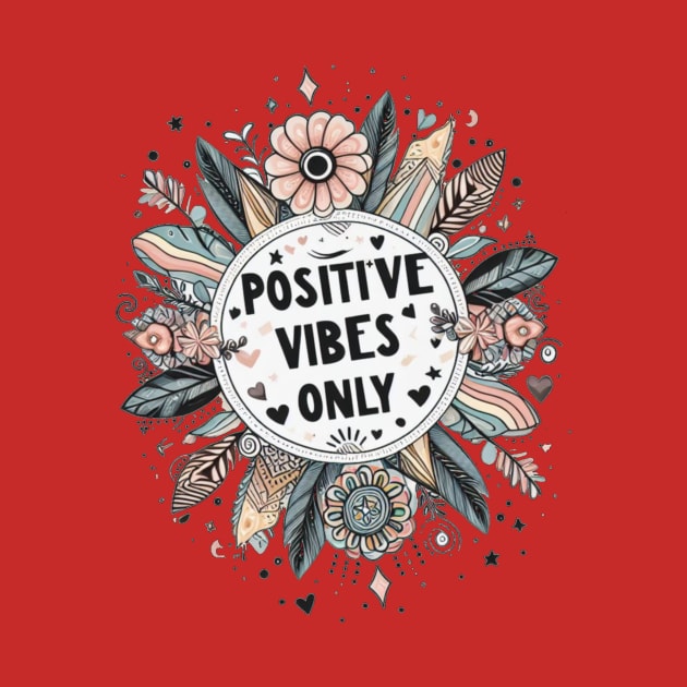 Positive Vibes Only by HALLSHOP