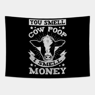 Funny Cow Cattle Farming Farmer Gift Tapestry