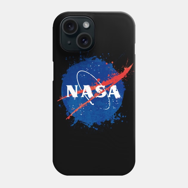 Nasa Splash Logo Phone Case by OniSide