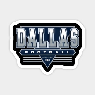 Dallas Football Retro Vintage Cowboys Inspired 90S Magnet