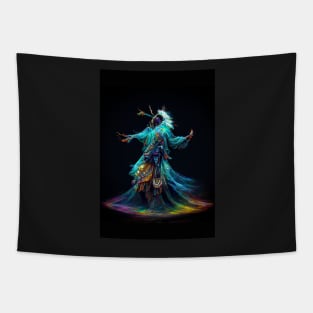 Dancing Shaman 2 Tapestry