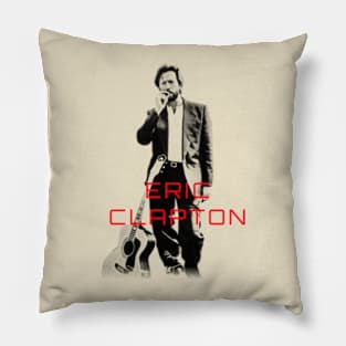 eric clapton visual art Pillow