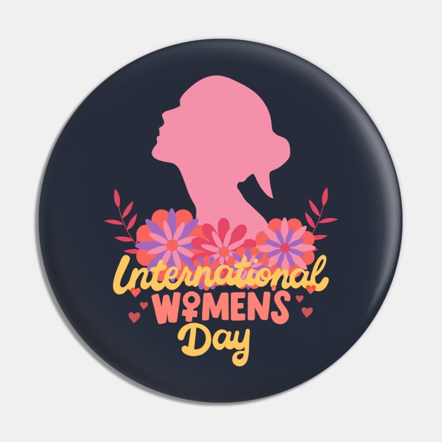 International Womens Day Pin by Charlie Dion