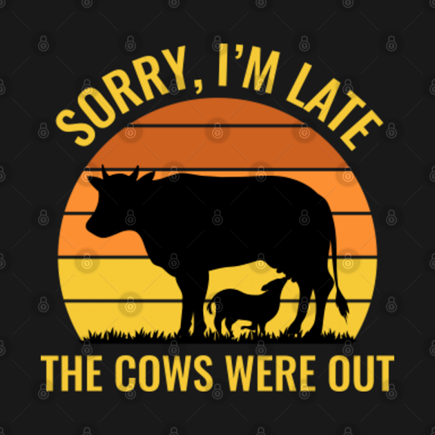 Disover Cows Farming Farmer Farm Animal Vintage Retro - Cow - T-Shirt