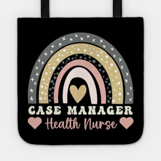 Funny Appreciation Rainbow case manager home health Tote