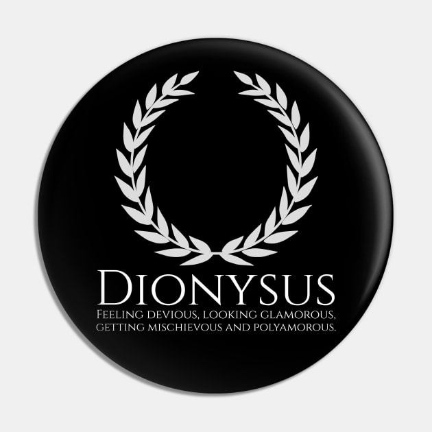 Dionysus - Feeling devious, looking glamorous, getting mischievous and polyamorous. Pin by Styr Designs