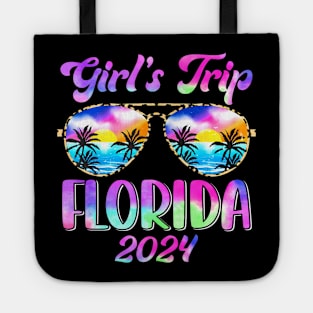 Girls Trip Florida 2024 Summer Beach Weekend Vacation Women Tote