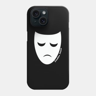 Sad Unhappy Loneliness Down Emotion Character Mask Gift Phone Case