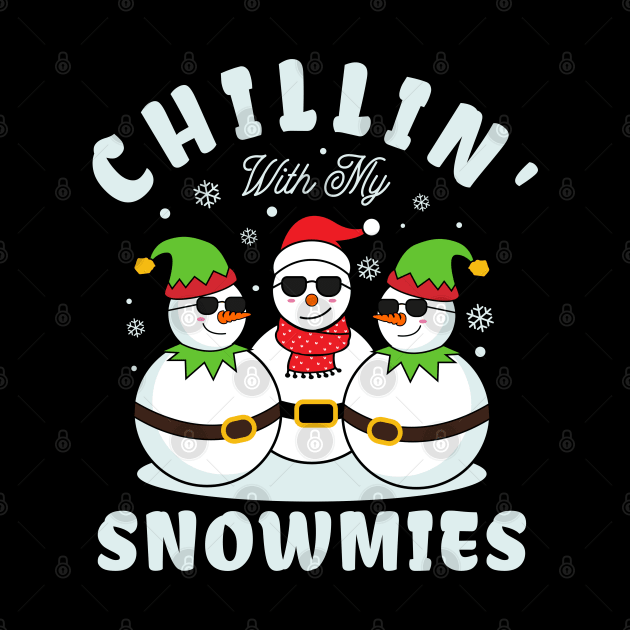 Chillin with My Snowmies by Raventeez