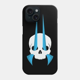 Skull With Halo Energy Sword Phone Case