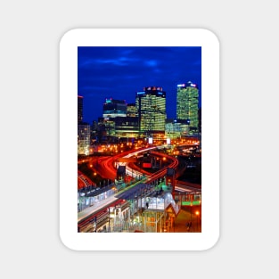 East India Dock Station Canary Wharf London Docklands Magnet