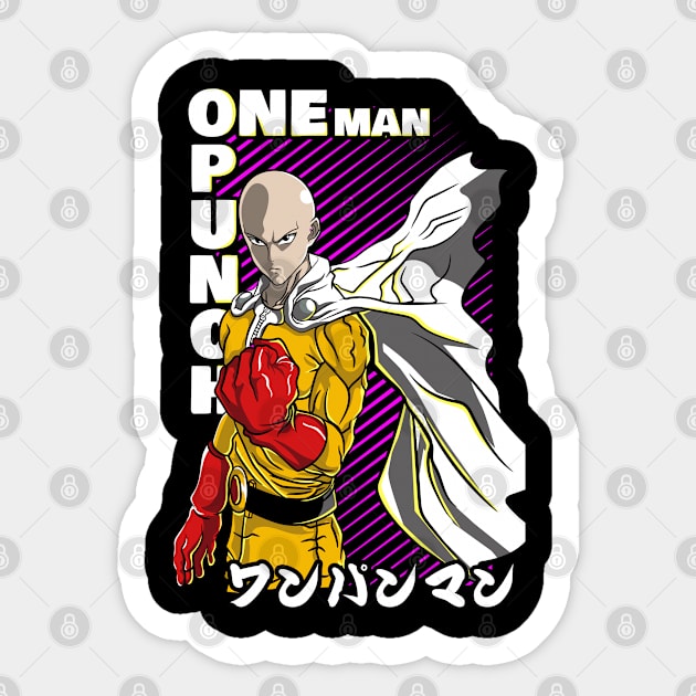 Free: Saitama illustration, One Punch Man Saitama Manga Sticker
