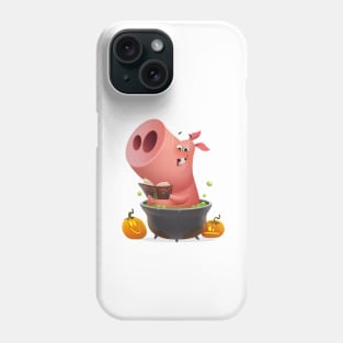 Wizard pig Phone Case