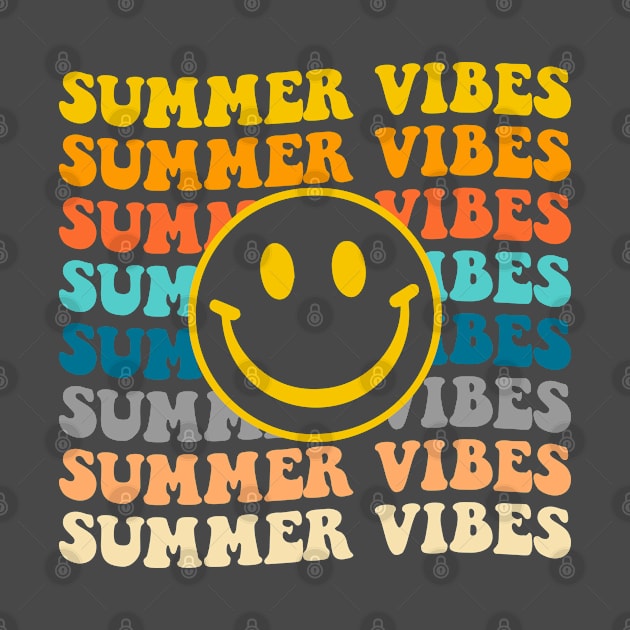 Retro Summer Vibes by RKP'sTees