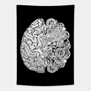 Brain human anatomy,gear, mental Tapestry