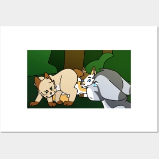 Warrior Cats - Jayfeather Art Board Print for Sale by HGBCO