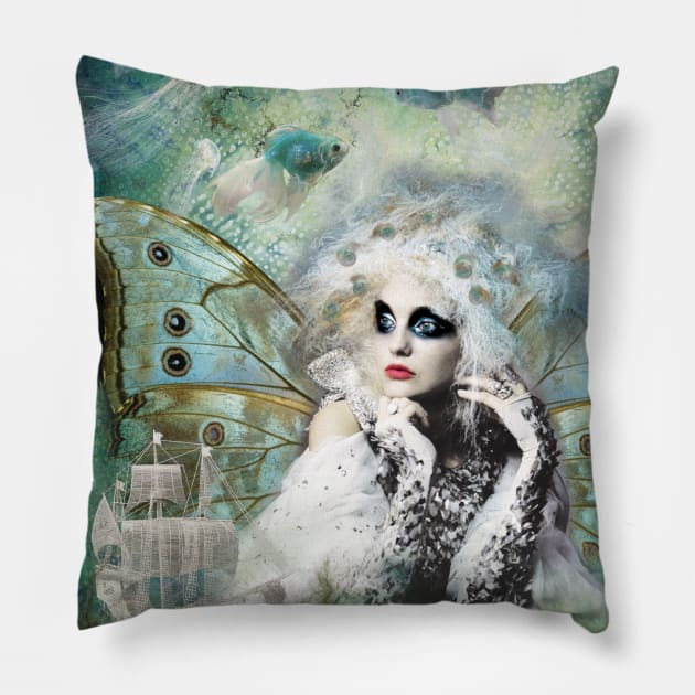 Blue Angel. Pillow by Aurora design