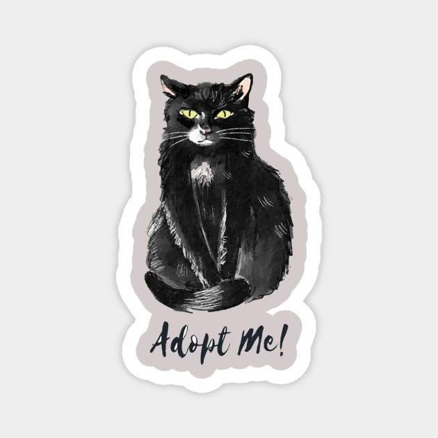 Adopt me cat Magnet by This is store