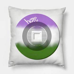 Hope Token - GQ Pride Pillow