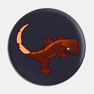 Flame Crested Gecko - Red Bicolor II Pin