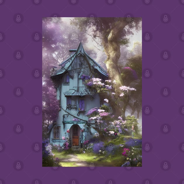 Whimsical Witch Cottage 05 by PurplePeacock