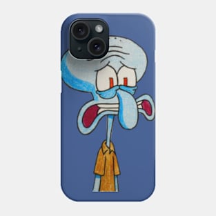 Panic Squidward Phone Case