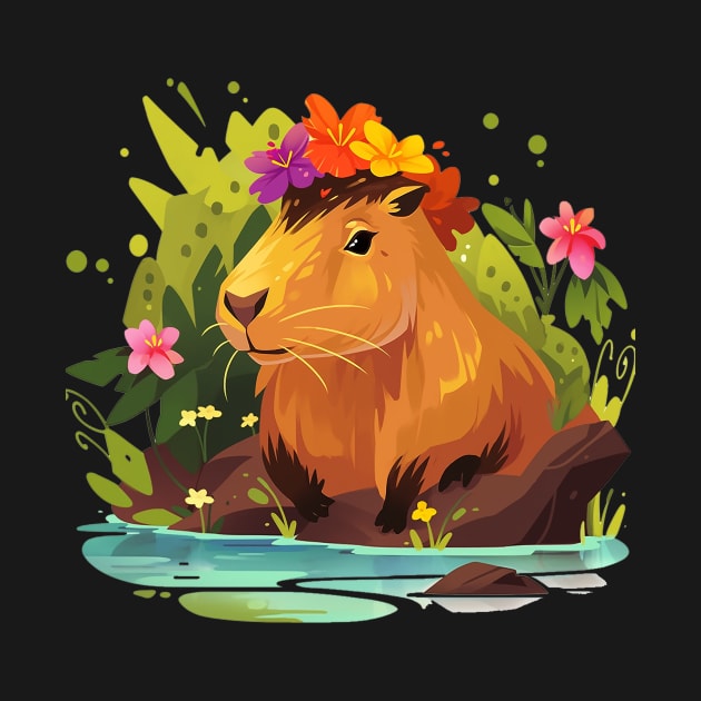 capybara by piratesnow