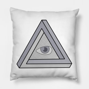 The Impossible Triangle and The Eye of God Pillow