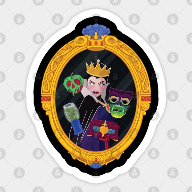 EVIL QUEEN - Evil Queen - Sticker | TeePublic
