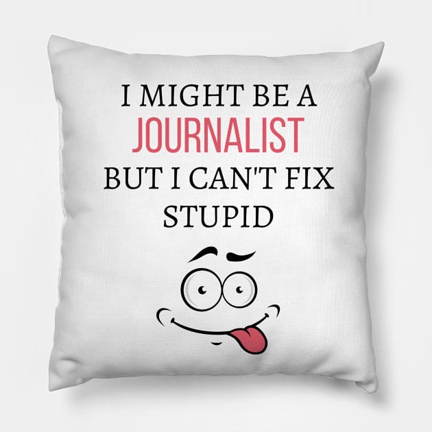 Journalist Pillow by Mdath