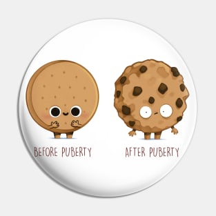 Before and After Puberty Pin