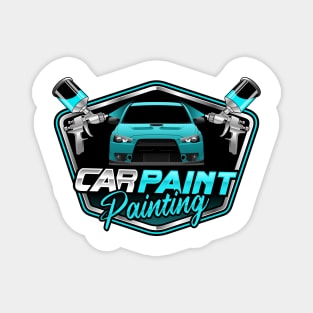 JDM Evo X - car painting Magnet