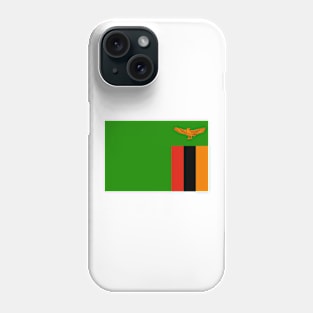 Zambia flag Phone Case