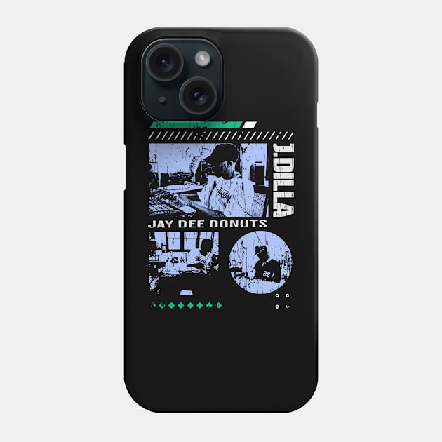 J DILLA Donuts Phone Case by vegard pattern gallery