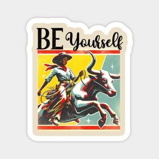 Cowgirl Magnet