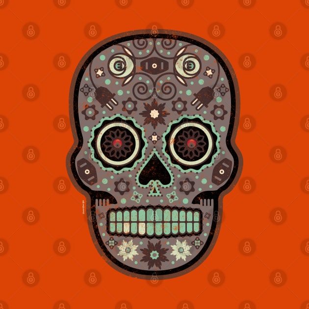 Codicia por vida Mexican Sugar Skull by DanielLiamGill