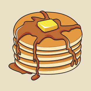 Pancake cartoon illustration T-Shirt