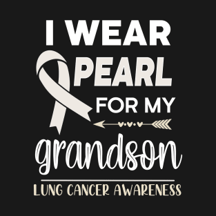 I Wear Pearl For My Grandson T-Shirt